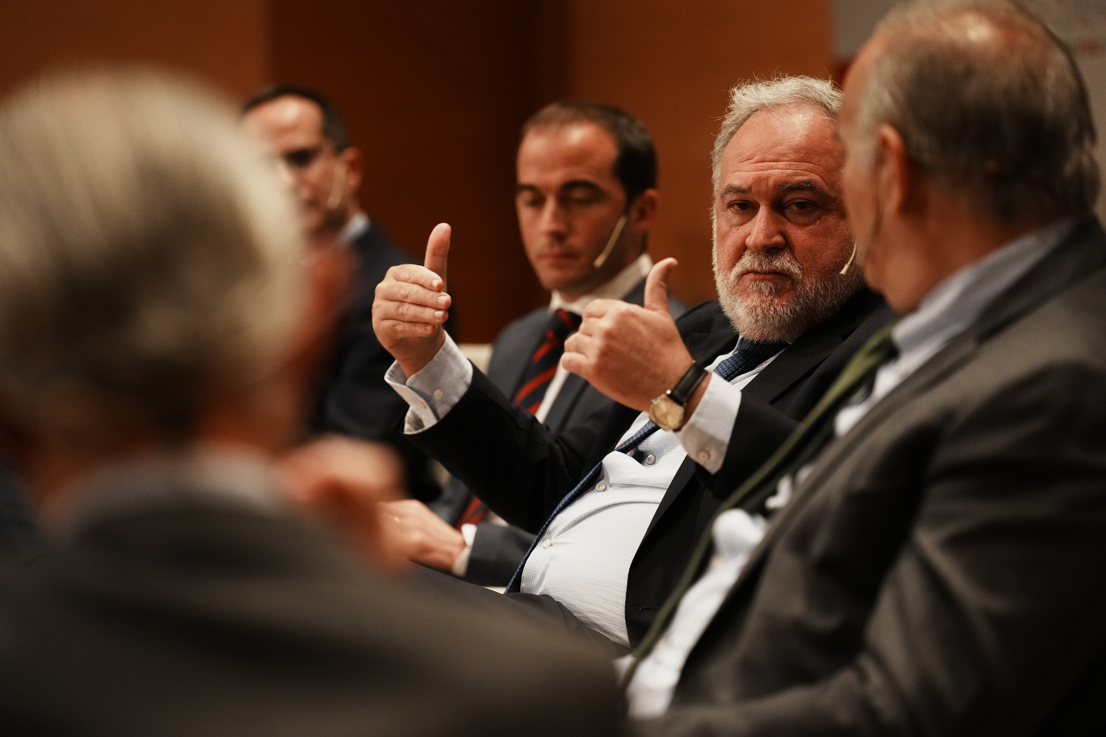 José Ignacio Zudaire en la jornada 'Euskadi hacia el futuro - Etorkizunerantz'. / EuropaPress