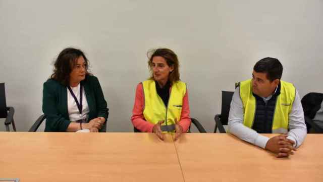 La ministra de Transicin Ecolgica, Teresa Ribera, reunida con los sindicatos de Siemens Gamesa / CV