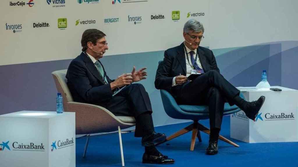 Jos Ignacio Goirigolzarri, presidente de Caixabank, durante el Fexdir 2021 celebrado en Alicante / CAIXABANK