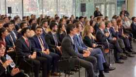 Un acto de empresa, de entrega de becas en el Guggenheim./ Irekia