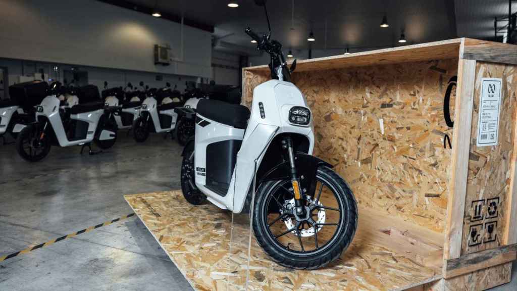 Moto elctrica diseada por la empresa vasca Nuuk / Europa Press