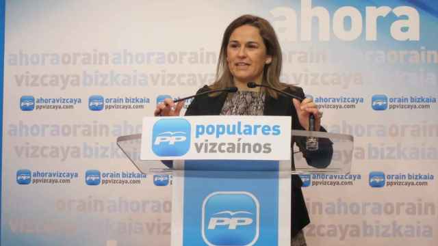 La Portavoz del PP En Juntas De Bizkaia, Esther Martnez. / EP