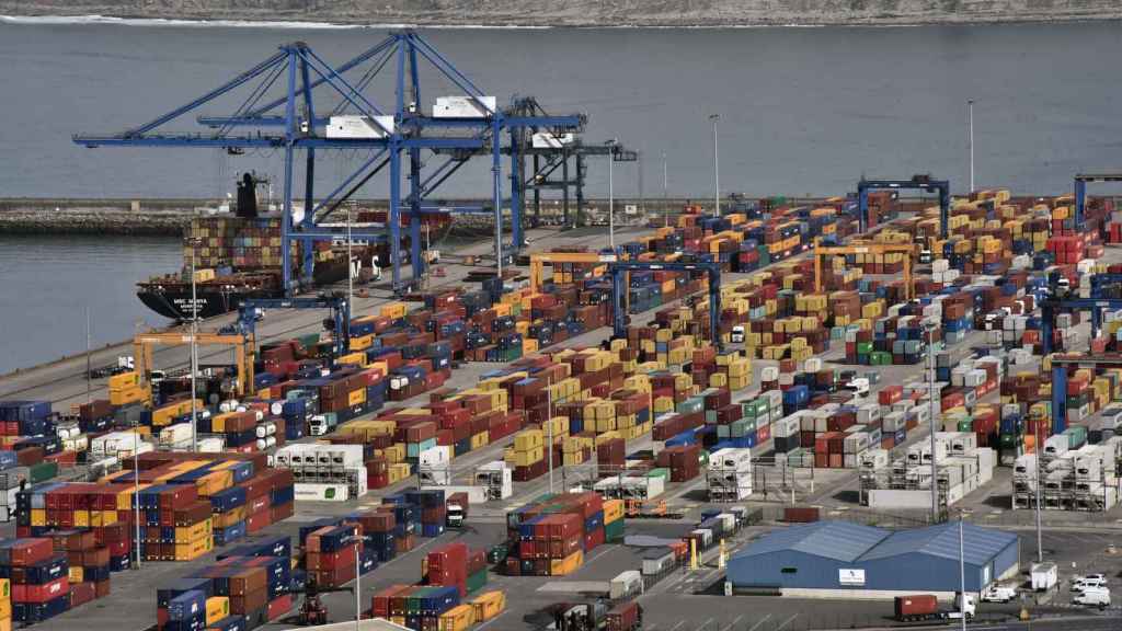 Terminal de contenedores del Puerto de Bilbao. /CV