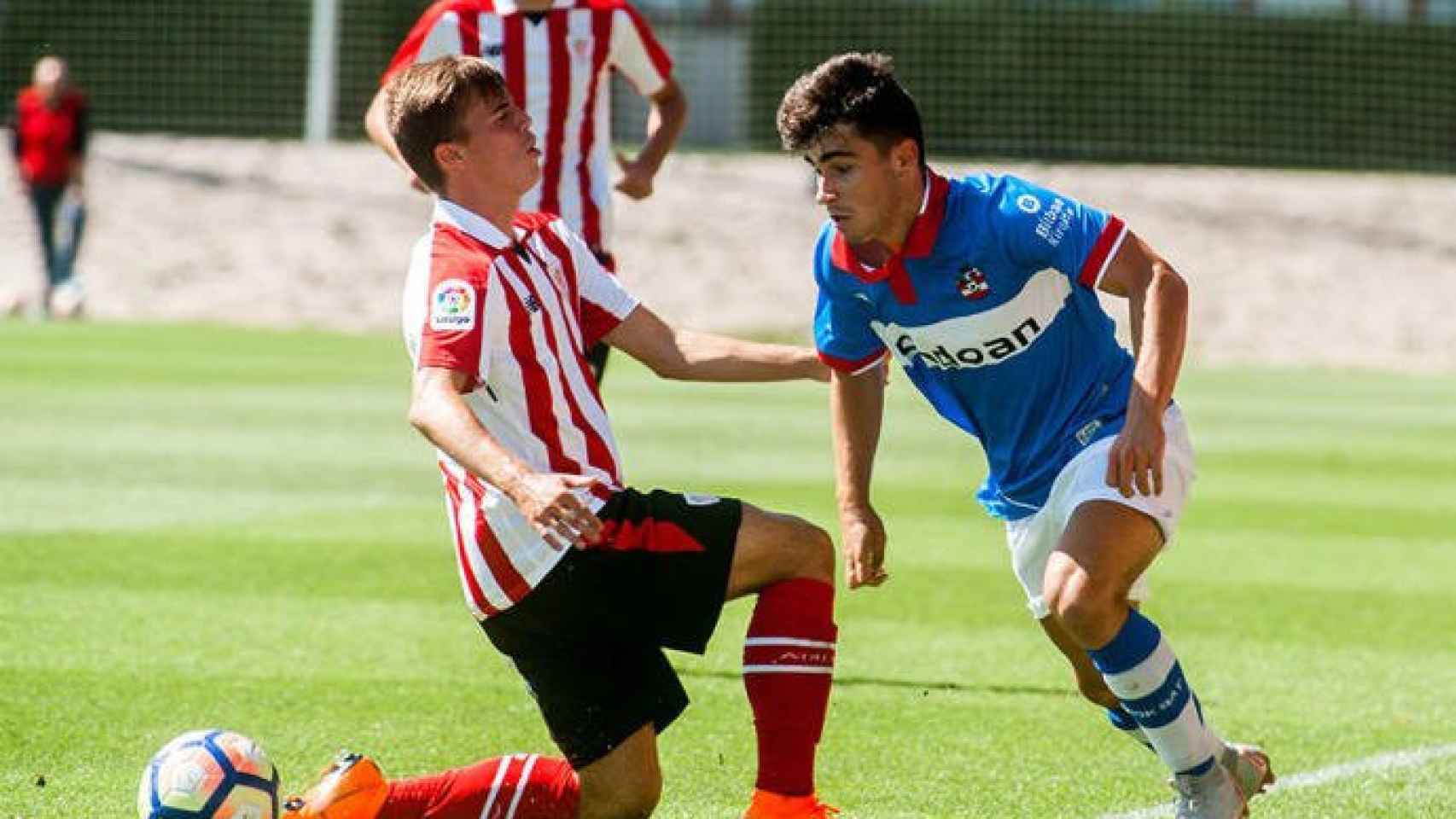 Danok Bat contra el equipo rojiblanco  / Cantera Deportiva