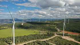 Parque elico en Euskadi. / Europa Press