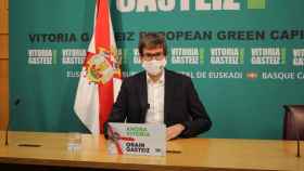 Gorka Urtaran, alcalde de Vitoria-Gasteiz. EP