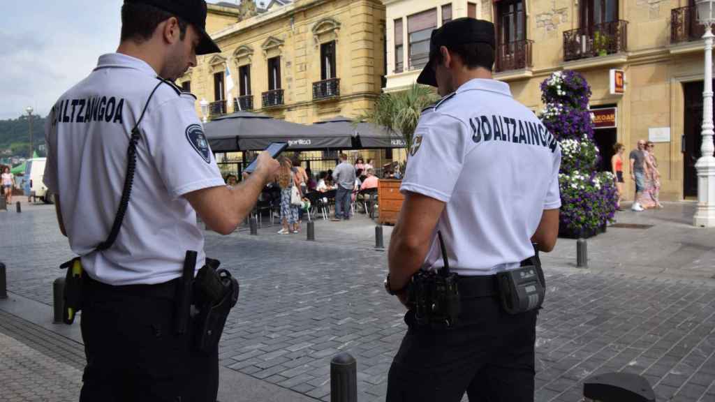 Guardia Municipal de San Sebastin./EuropaPress