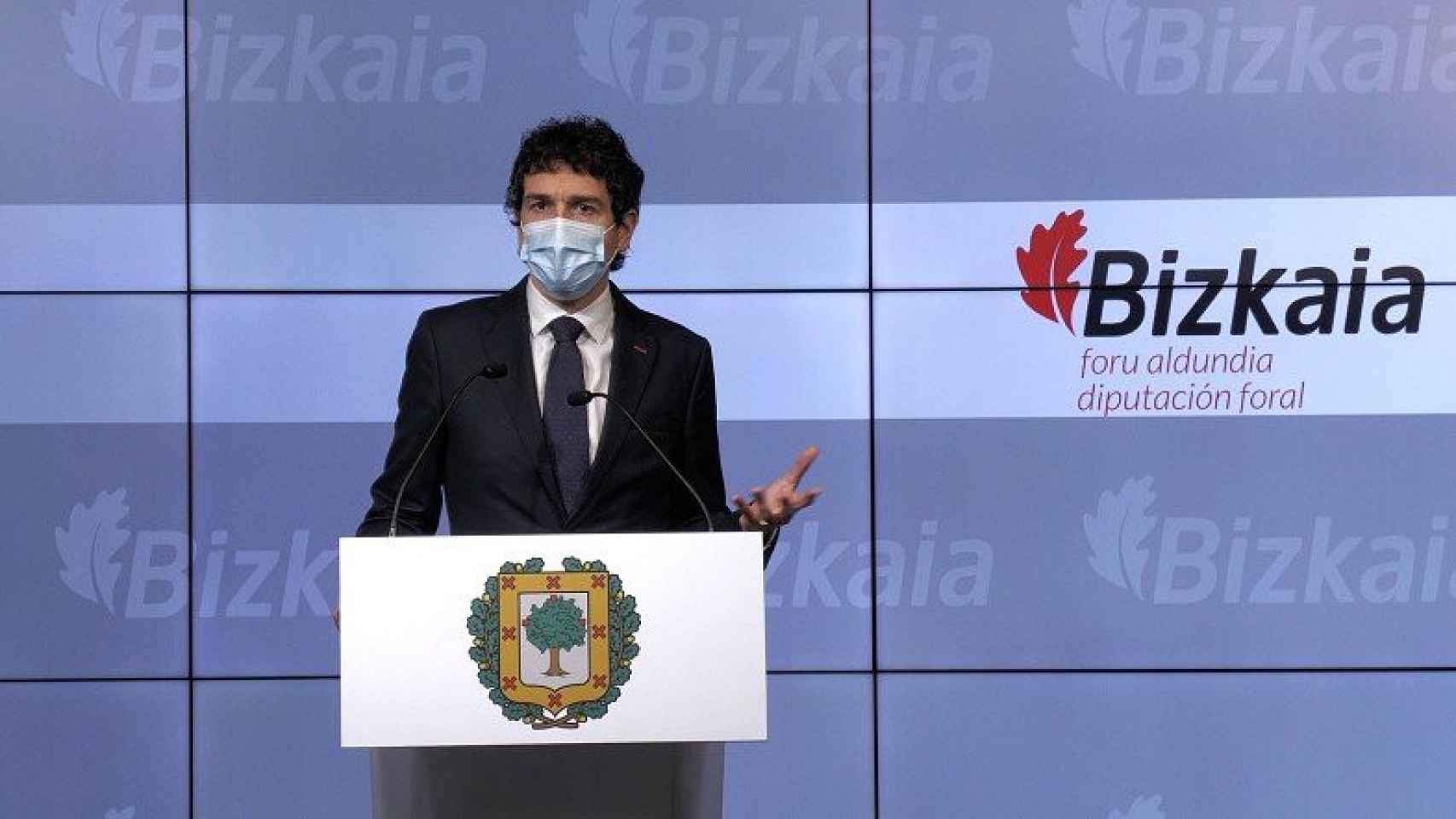 El diputado general de Bizkaia, Unai Rementeria. /DIPUTACIN DE BIZKAIA