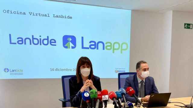 Presentacin de la nueva oficina virtual de Lanbide. / IREKIA