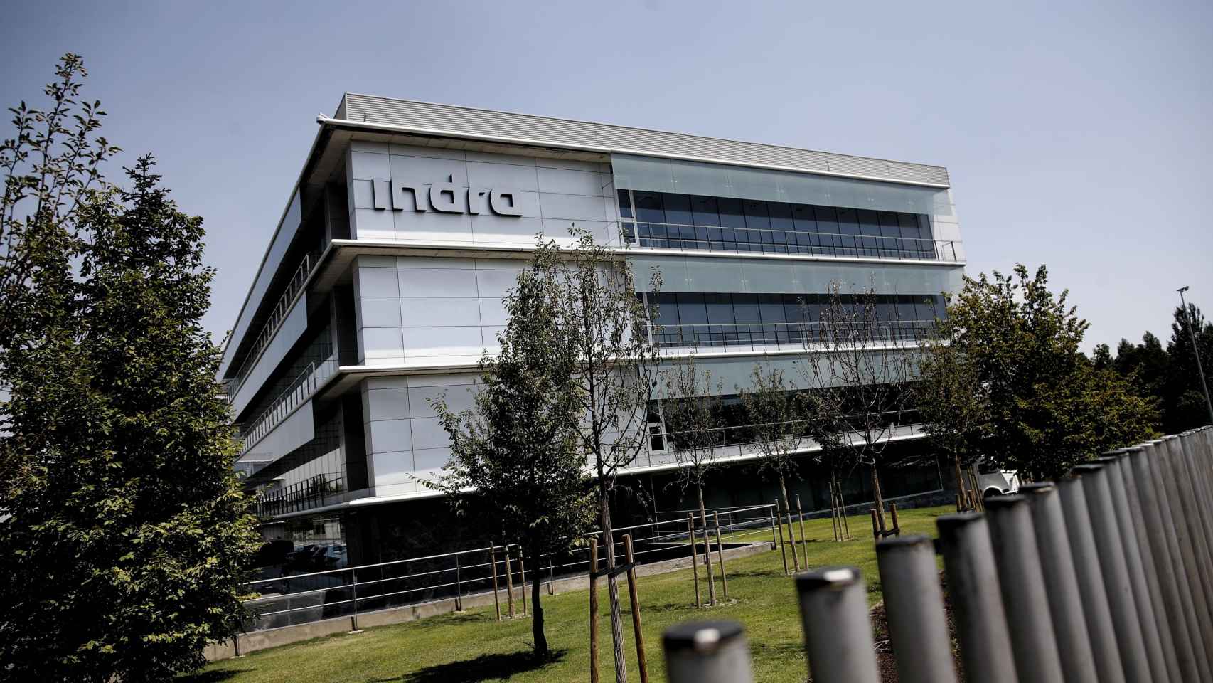 Sede de Indra en Madrid / EUROPA PRESS