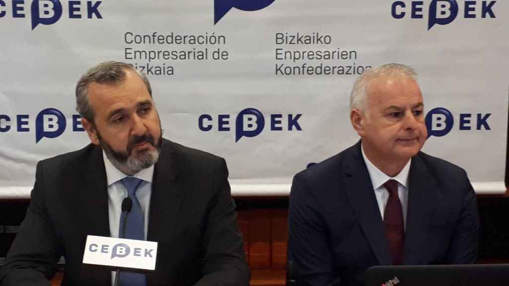 Iaki Garcinuo y Francisco Javier Azpiazu (Cebek).EP