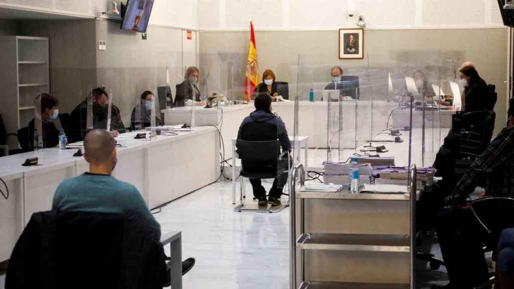 Vista del interior de la Sala de lo Penal de la Audiencia Nacional de Madrid durante el juicio / EFE