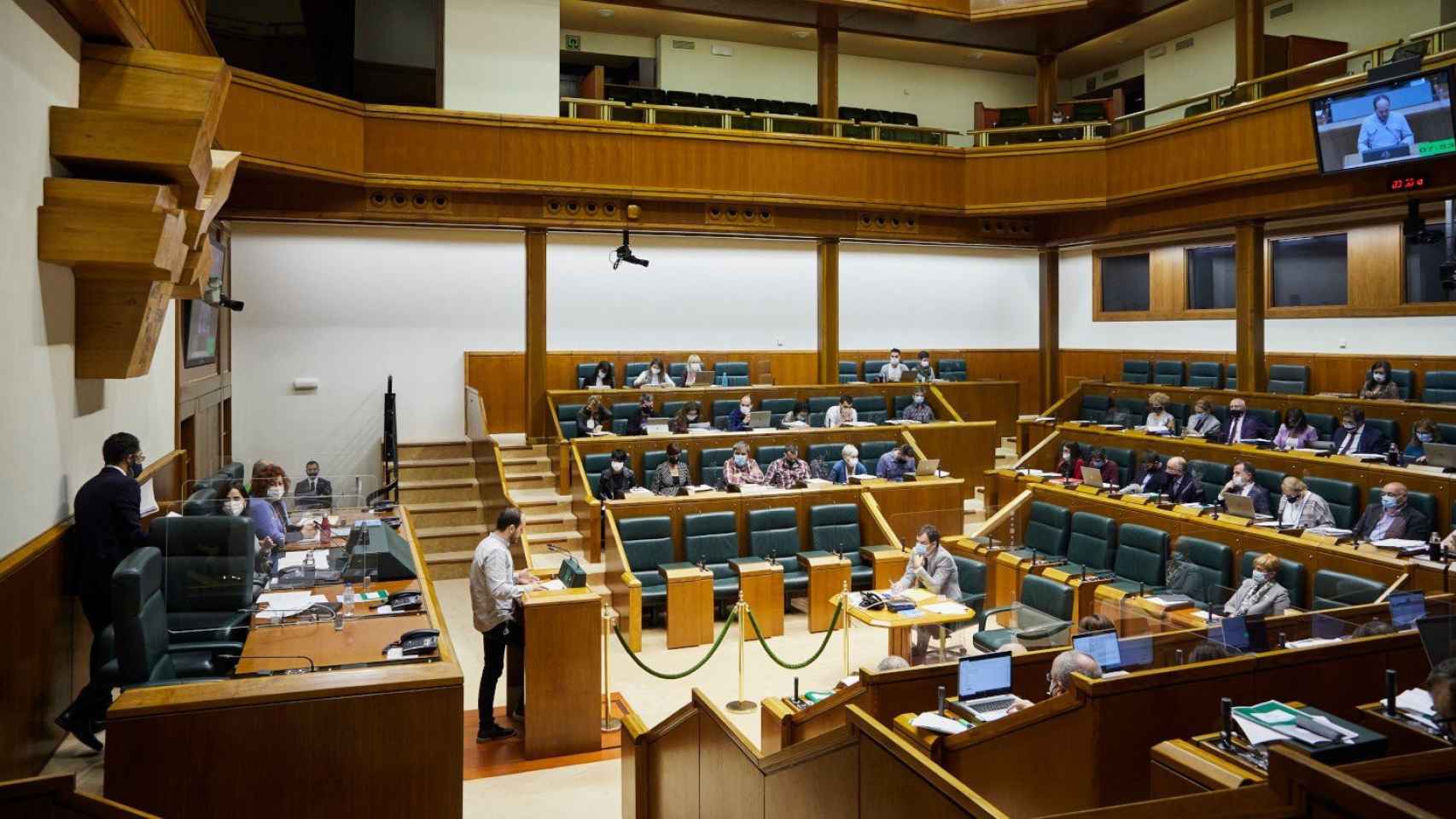 Pleno del Parlamento vasco / EP