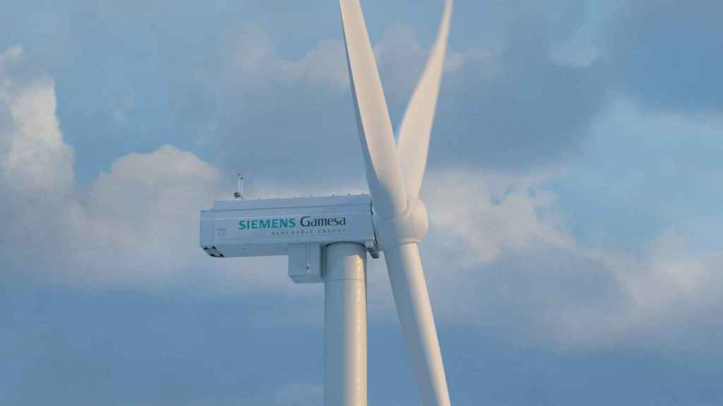 Aerogenerador Siemens Gamesa.