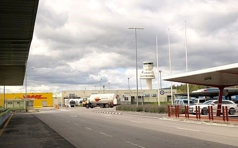 El aeropuerto de Vitoria, en Foronda. / EP