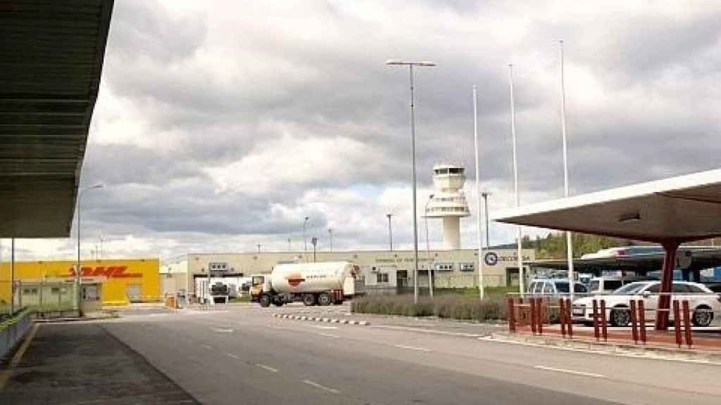 El aeropuerto de Vitoria, en Foronda. / EP