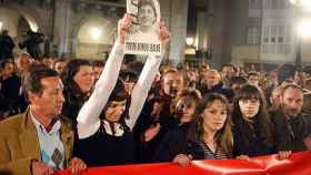 Manifestacin en memoria de Isaas Carrasco, asesinado por ETA.