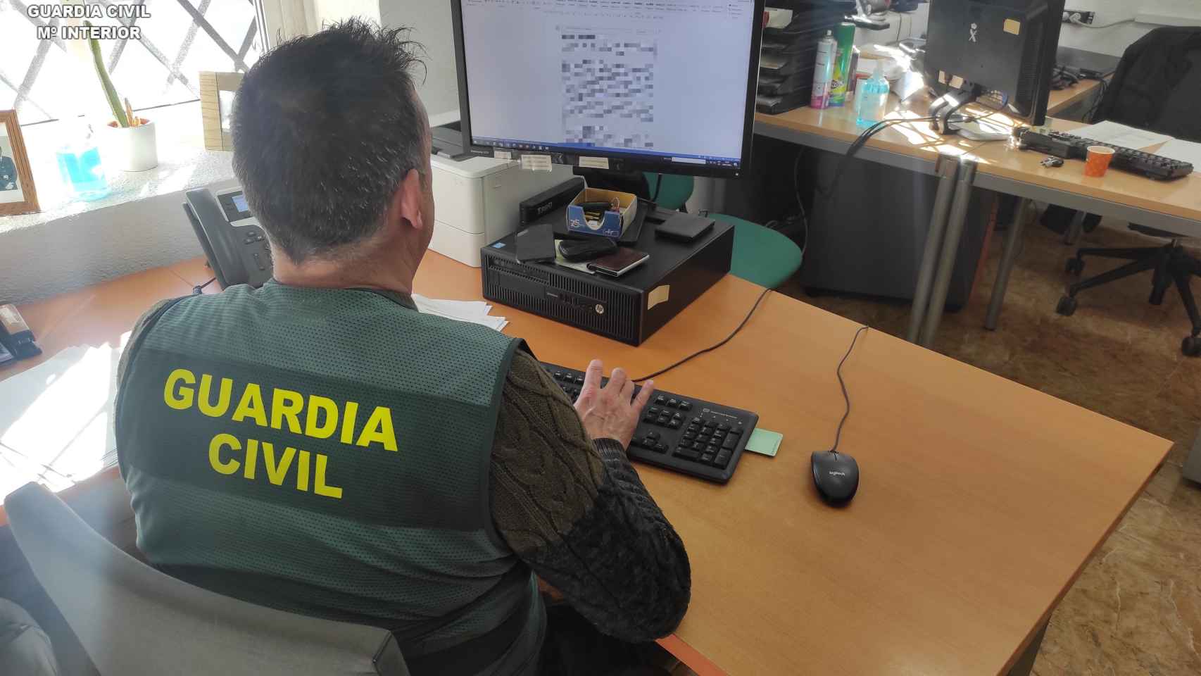 Agente de la Guardia Civil. / EP