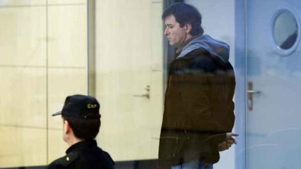 El etarra Jorge Martnez Ahedo durante su juicio en 2004. / EFE