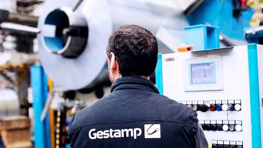 Imagen de un trabajador de Gestamp / Gestamp