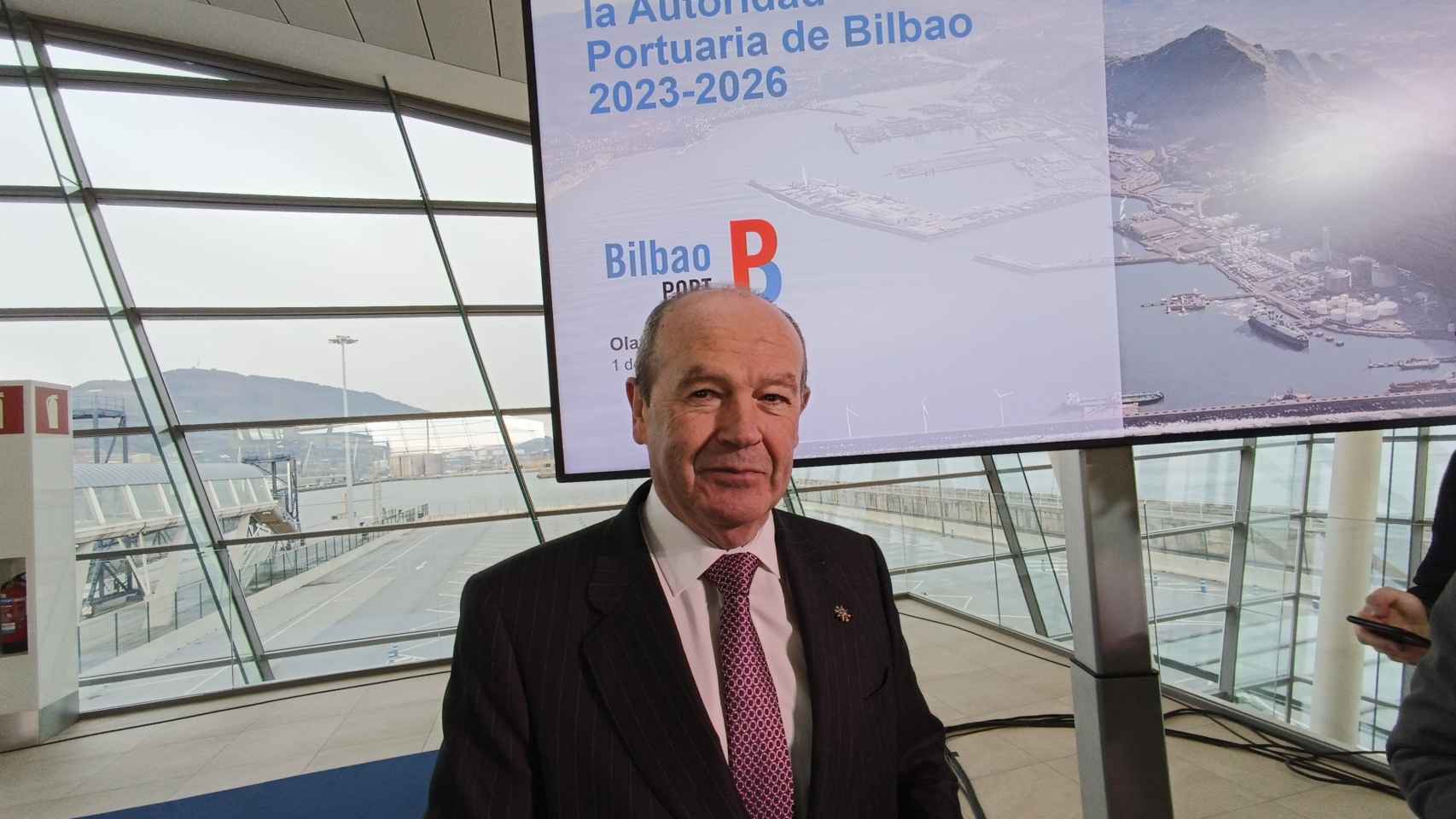 El presidente del Puerto de Bilbao, Ricardo Barkala / EP