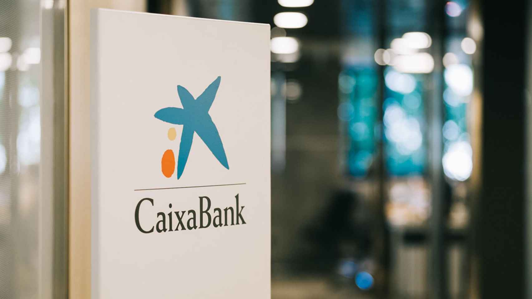 Detalle de una tienda de Caixabank