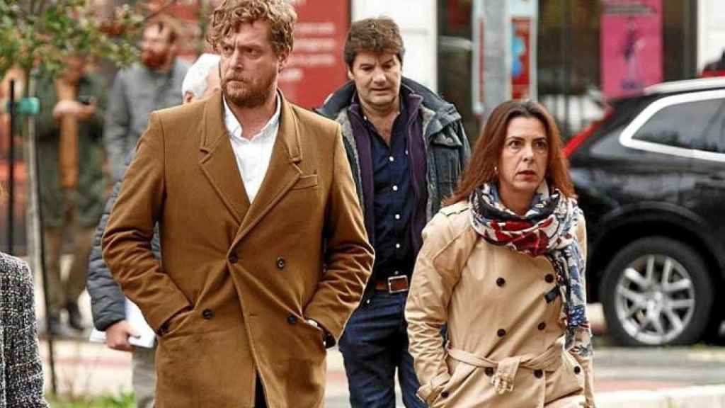 Ramirez, dirigindose en marzo al juzgado en el que se dirime parte del pulso interno en EA. / EFE