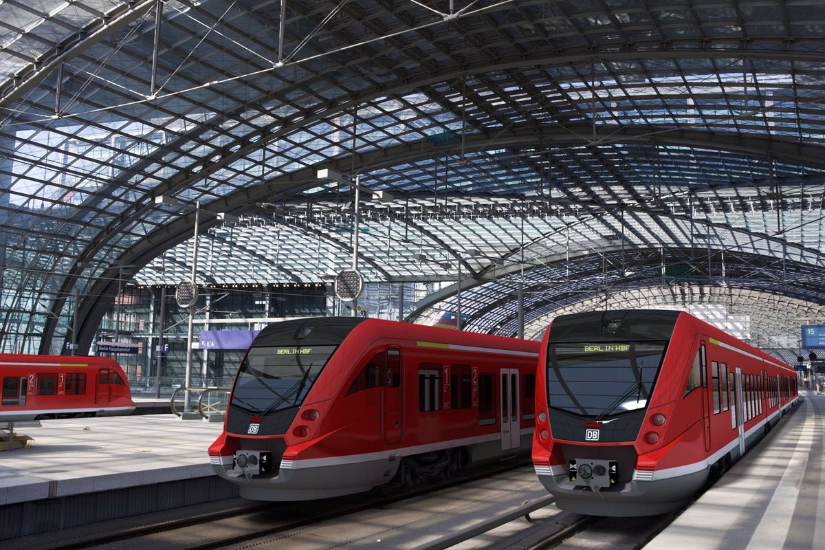 Trenes de CAF en Alemania. / CAF