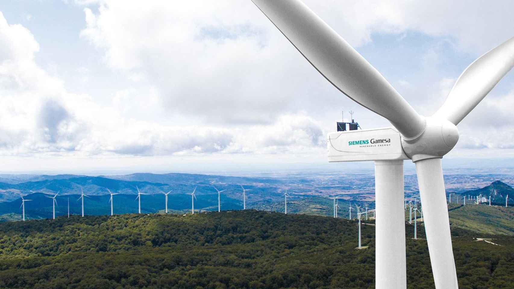 Aerogeneradores de Siemens Gamesa. / Siemens Gamesa