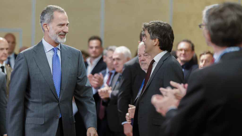 Felipe VI en su ltima visita a Bilbao.