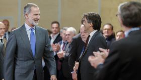 Felipe VI en una de sus últimas visitas a Bilbao.