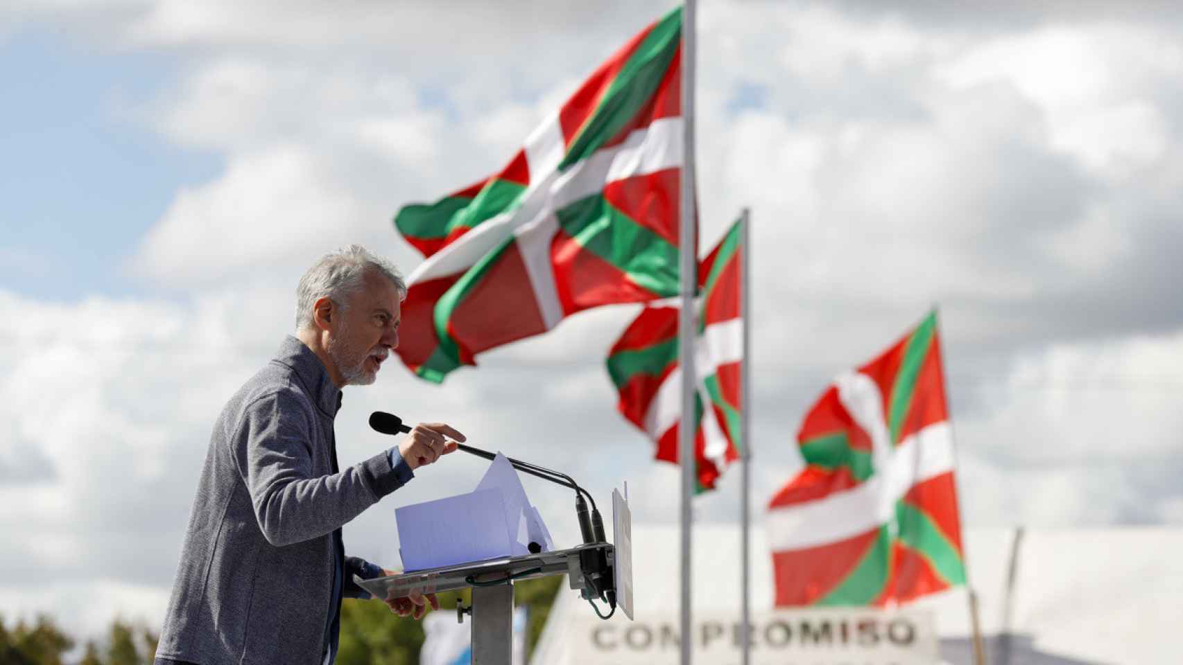 El lehendakari, Iigo Urkullu, habla a las bases del PNV.