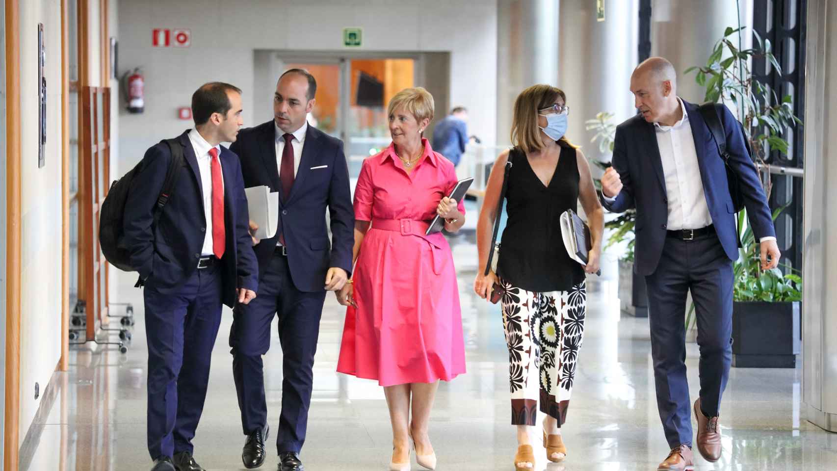 Arantxa Tapia encabeza una nueva reunin para el Plan de Contingencia en Euskadi. / IREKIA