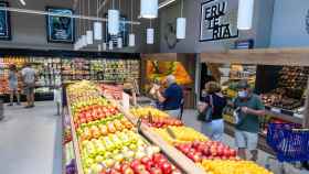 Interior supermercado BM.