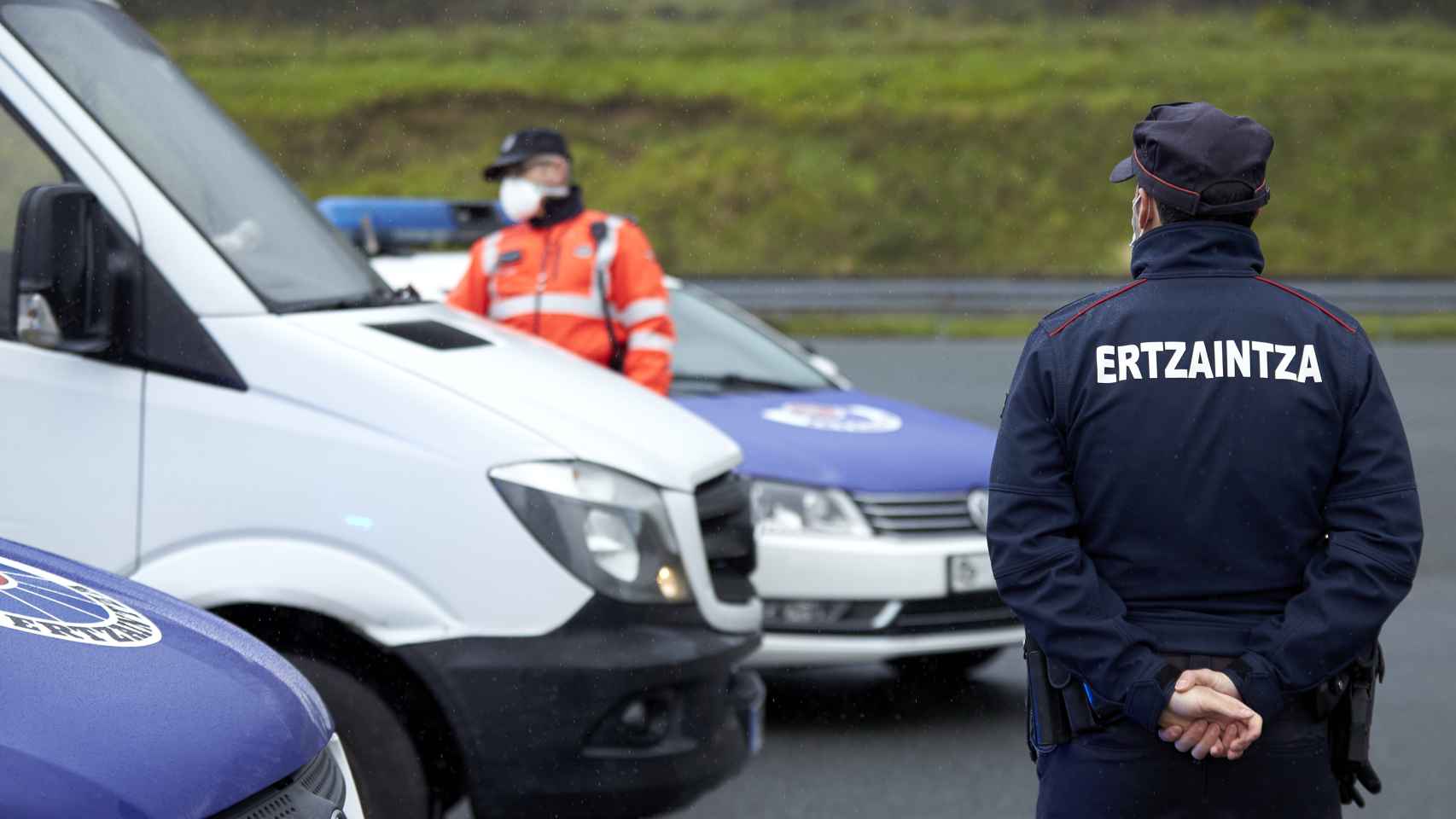 Agentes de la Ertzaintza. / EP