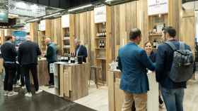 Stand de Euskadi en la feria internacional ProWein./EuropaPress