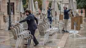 Trabajadores de la hostelera. / EFE