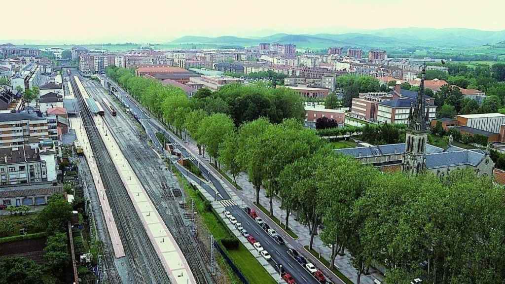 Estacin de tren de Vitoria. / EP