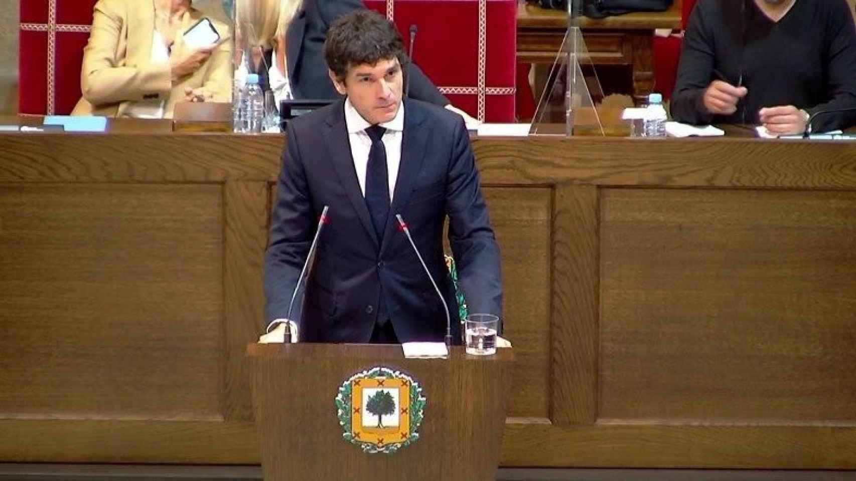 El diputado general de Bizkaia, Unai Rementeria. / EP