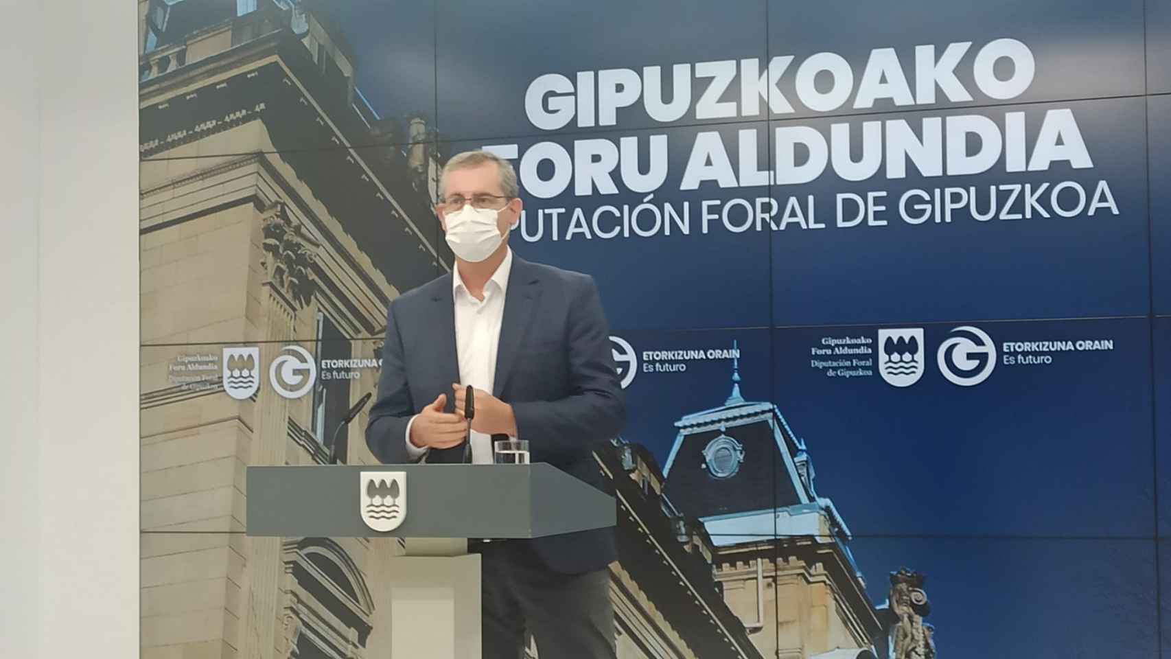 Markel Olano, diputado general de Gipuzkoa./ EP