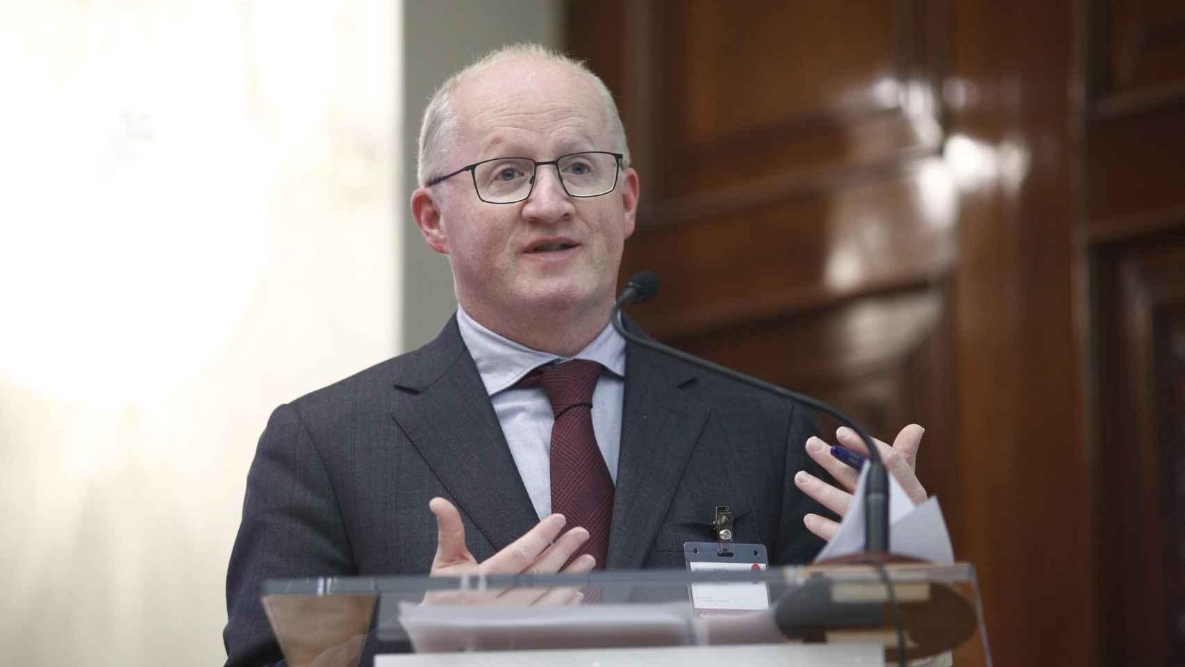 El gobernador del Banco de Irlanda, Philip Lane. / EP