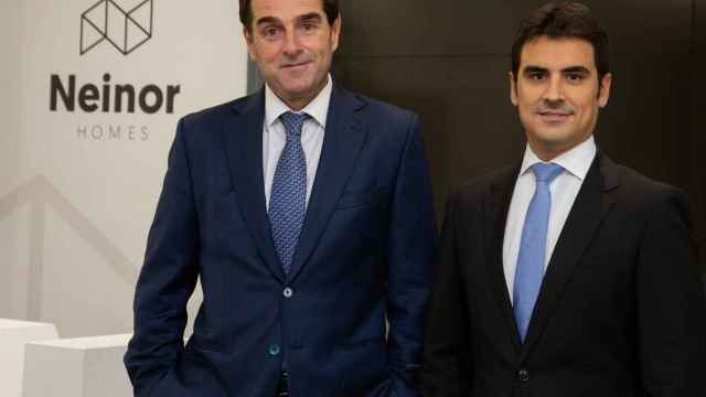 Borja Garca-Egotxeaga, CEO de Neinor Homes, y Jordi Argem, consejero delegado adjunto. EP