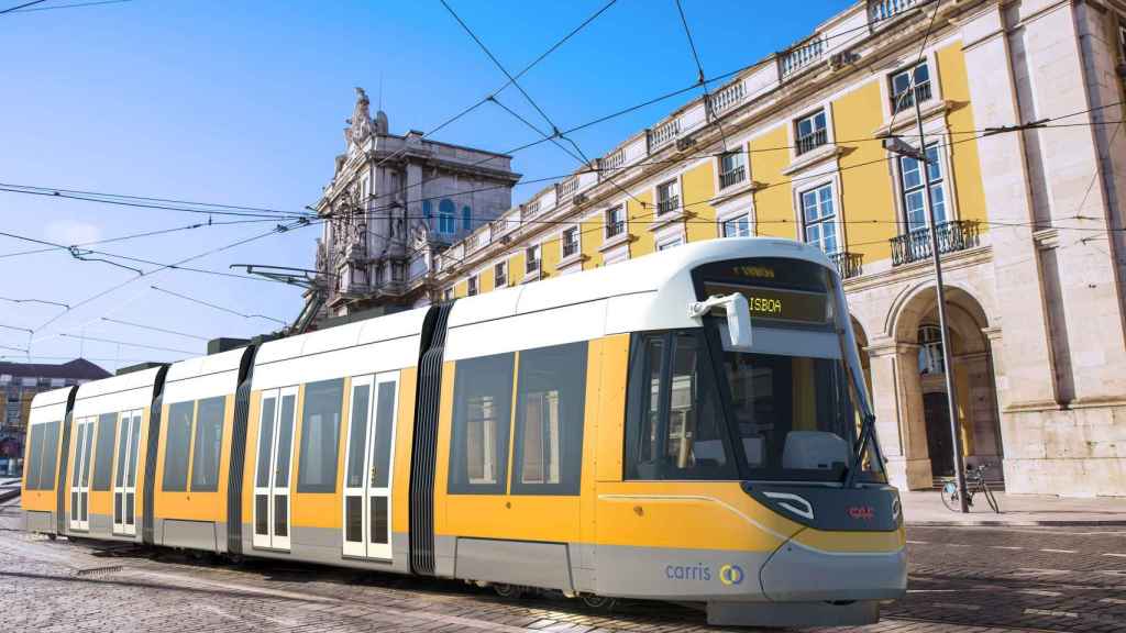 Tranva de CAF en Lisboa / EP