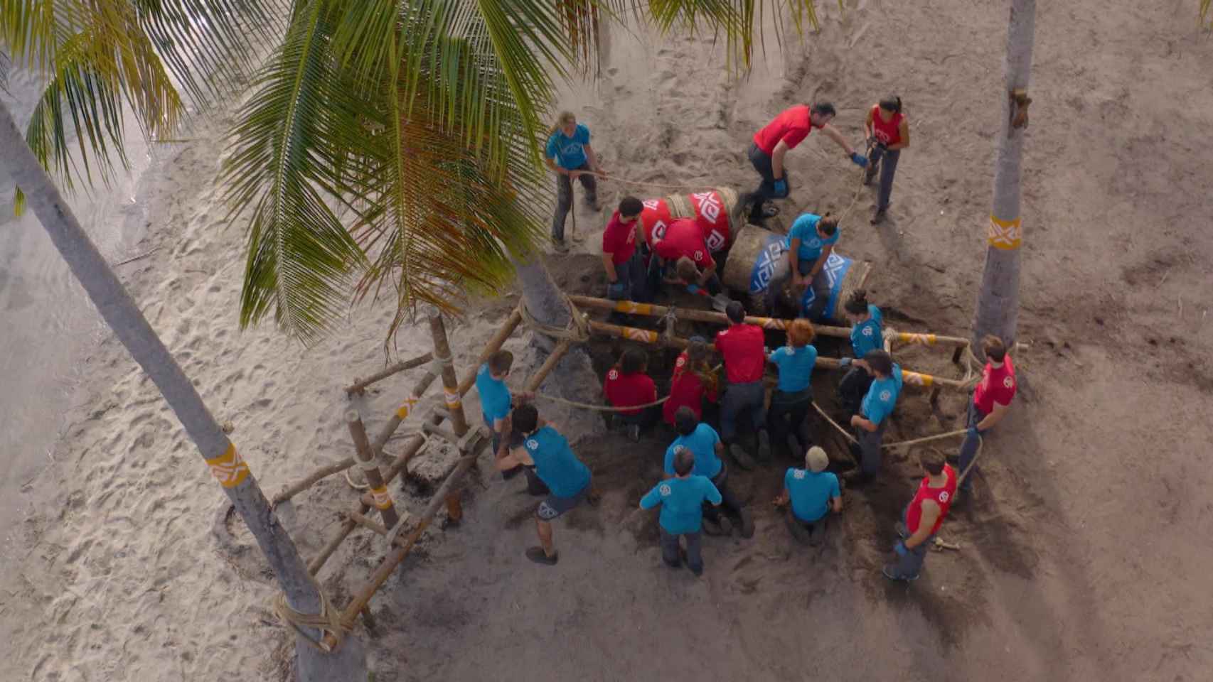 Momento de la prueba de inmunidad en 'El Conquis'.