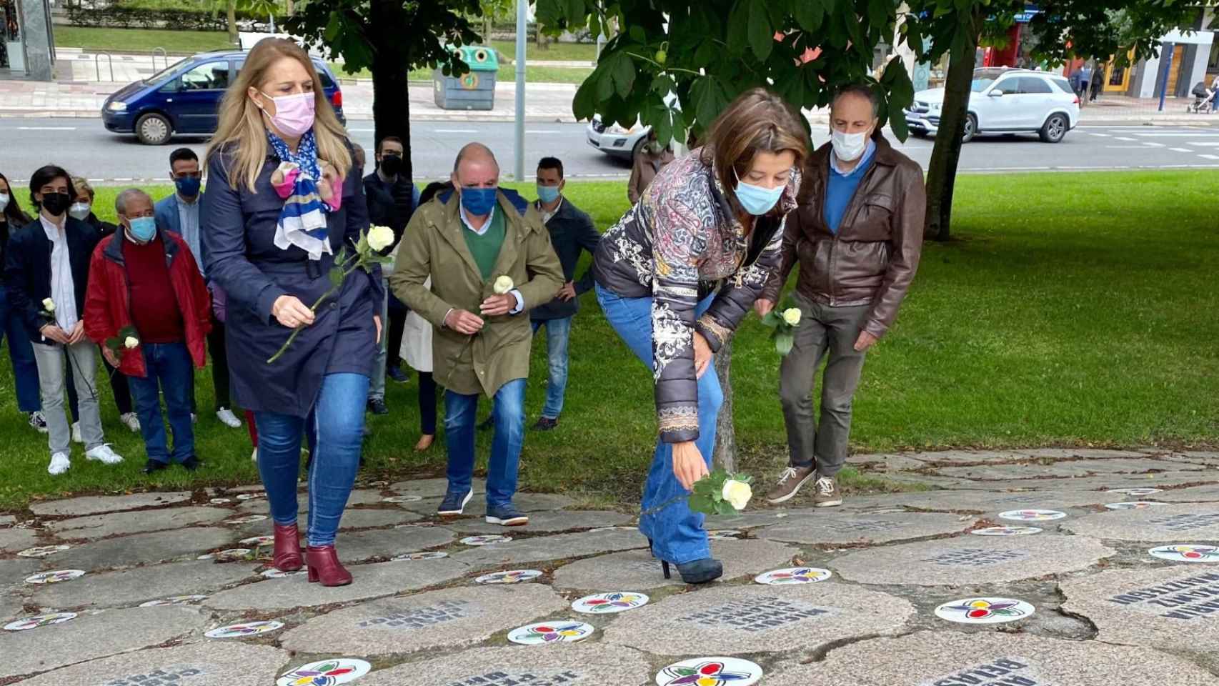 Homenaje del PP Vasco a Miguel ngel Blanco en Vitoria. / Twitter: @ppvasco