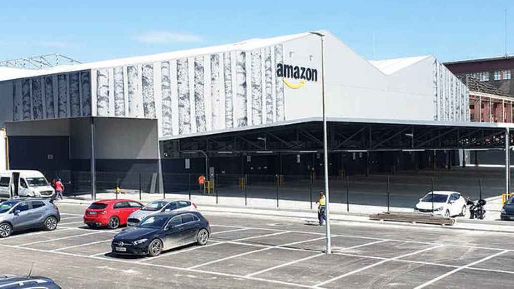 Centro de Amazon en Trapagarn (Bizkaia). / CV