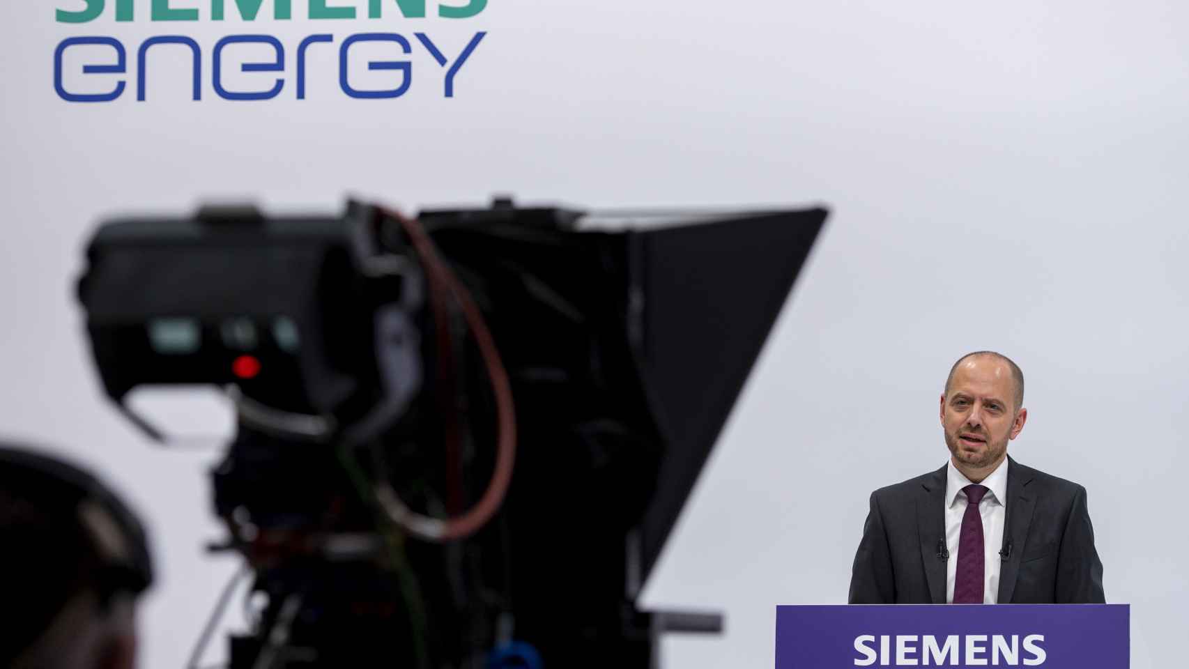 El CEO de Siemens Energy, Christian Bruch / CV