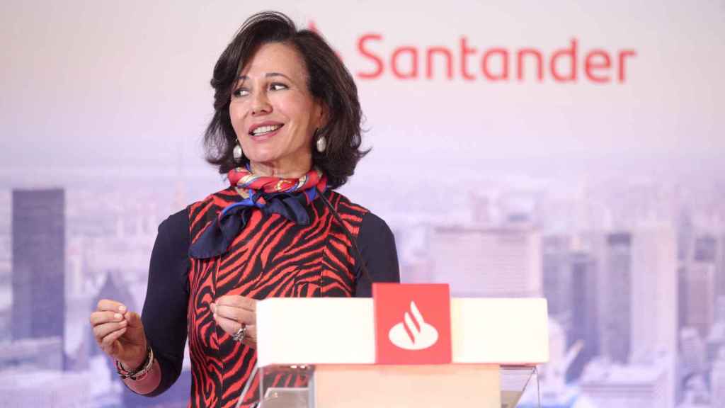 La presidenta del Santander, Ana Botn / EP