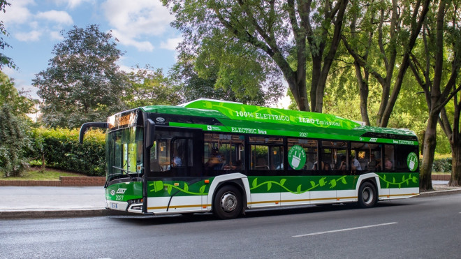 Autobús de Solaris. / CAF