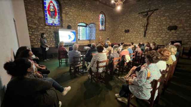 Sesin informativa sobre testamentos vitales en la parroquia de San Nicols de Bari en Algorta (Getxo) / Dicesis de Bilbao